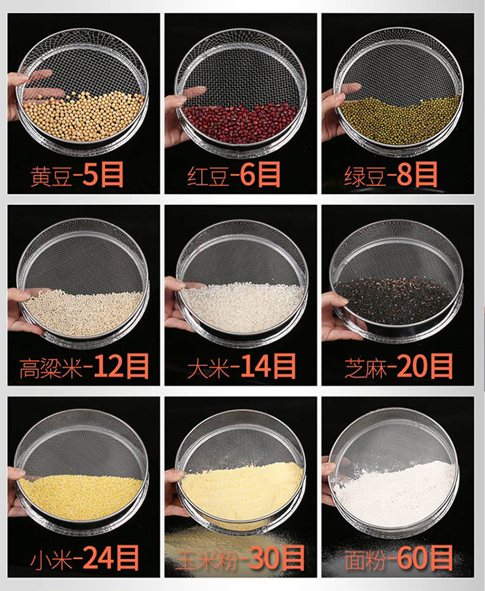 常用目數推薦